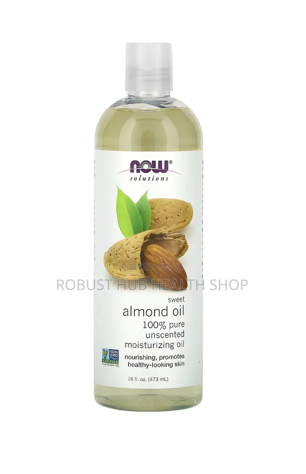 Now Sweet Almond Oil 473ml