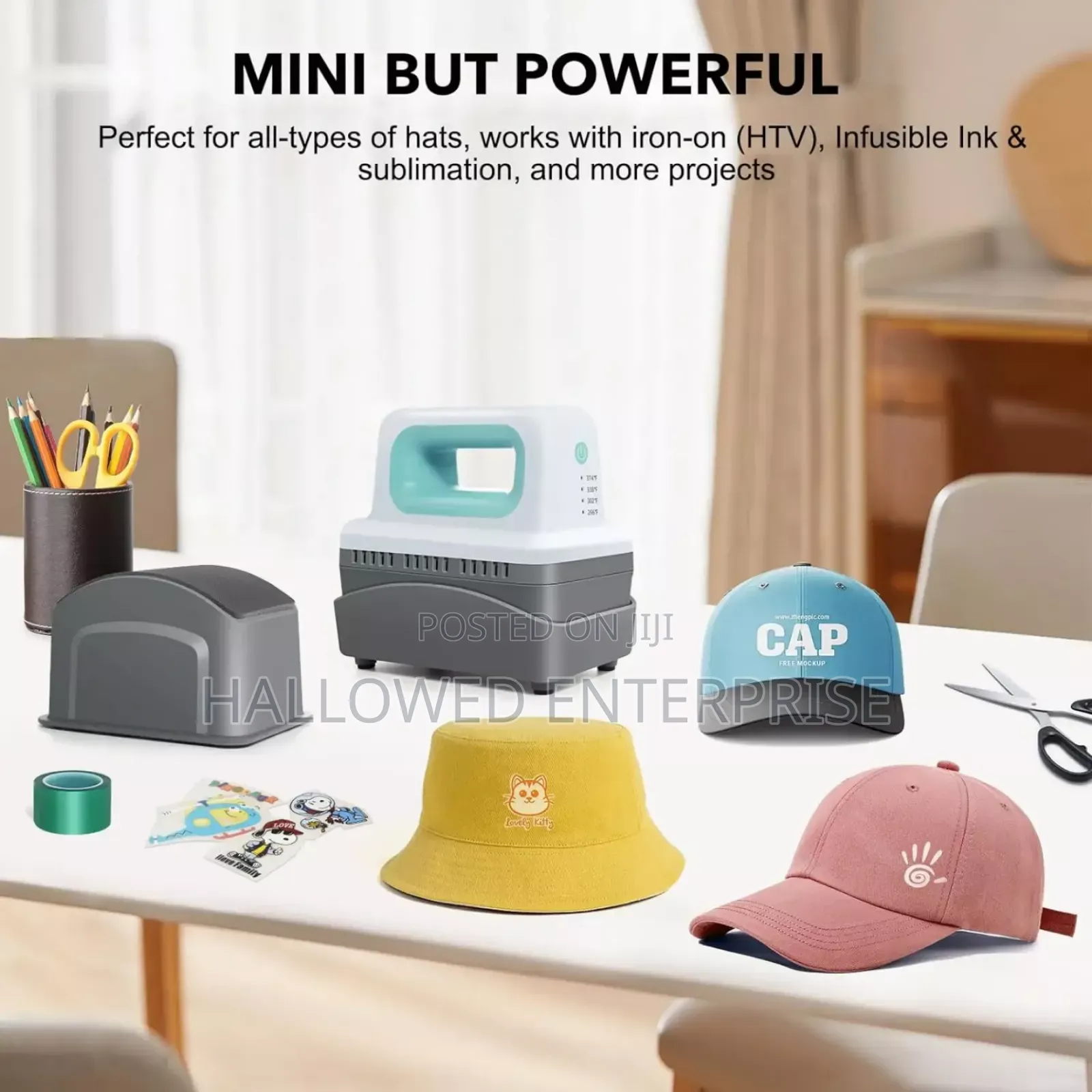Cap Heat Press Machine For All Types Of Cap