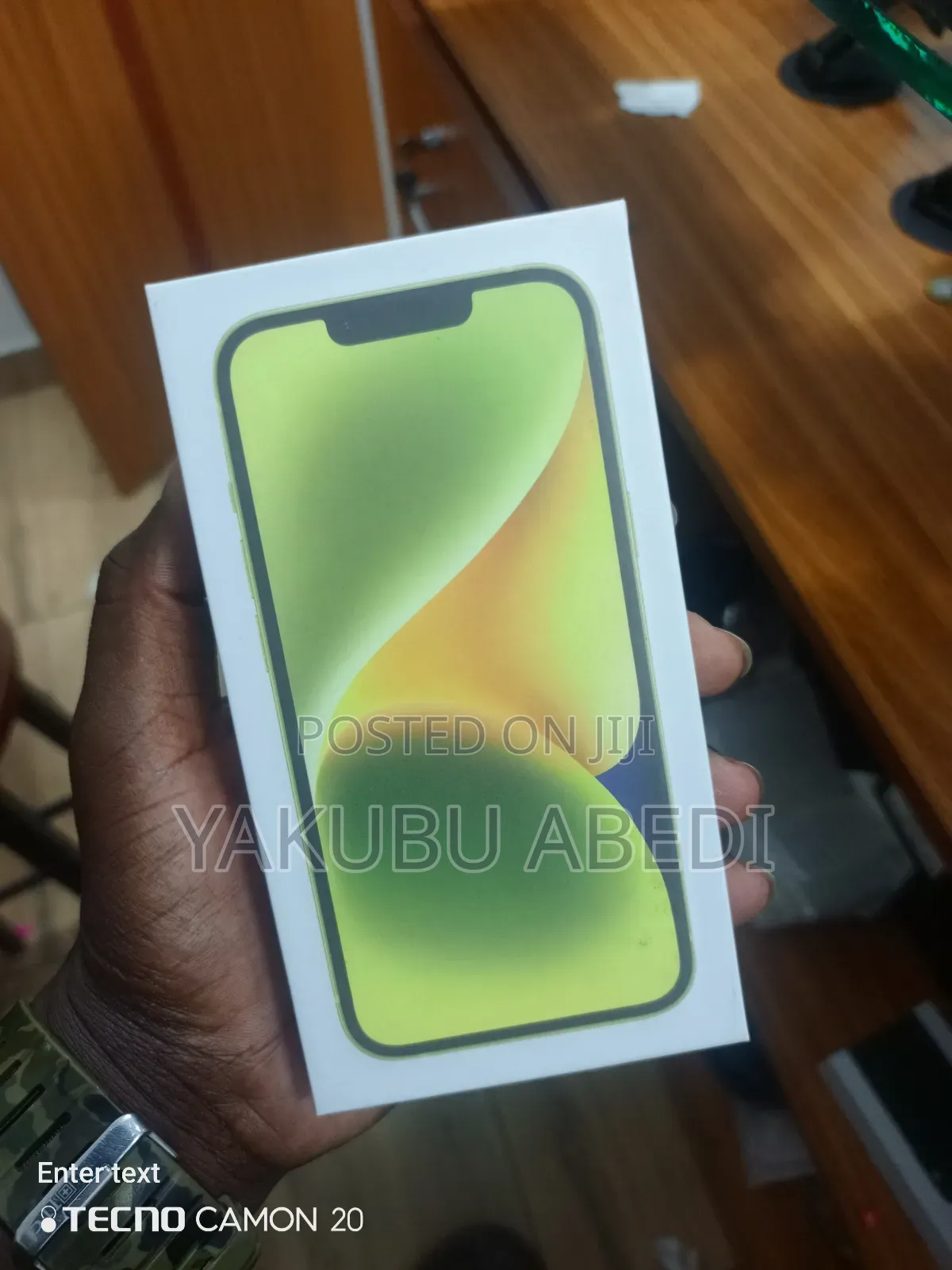New Apple iPhone 14 256 GB Yellow