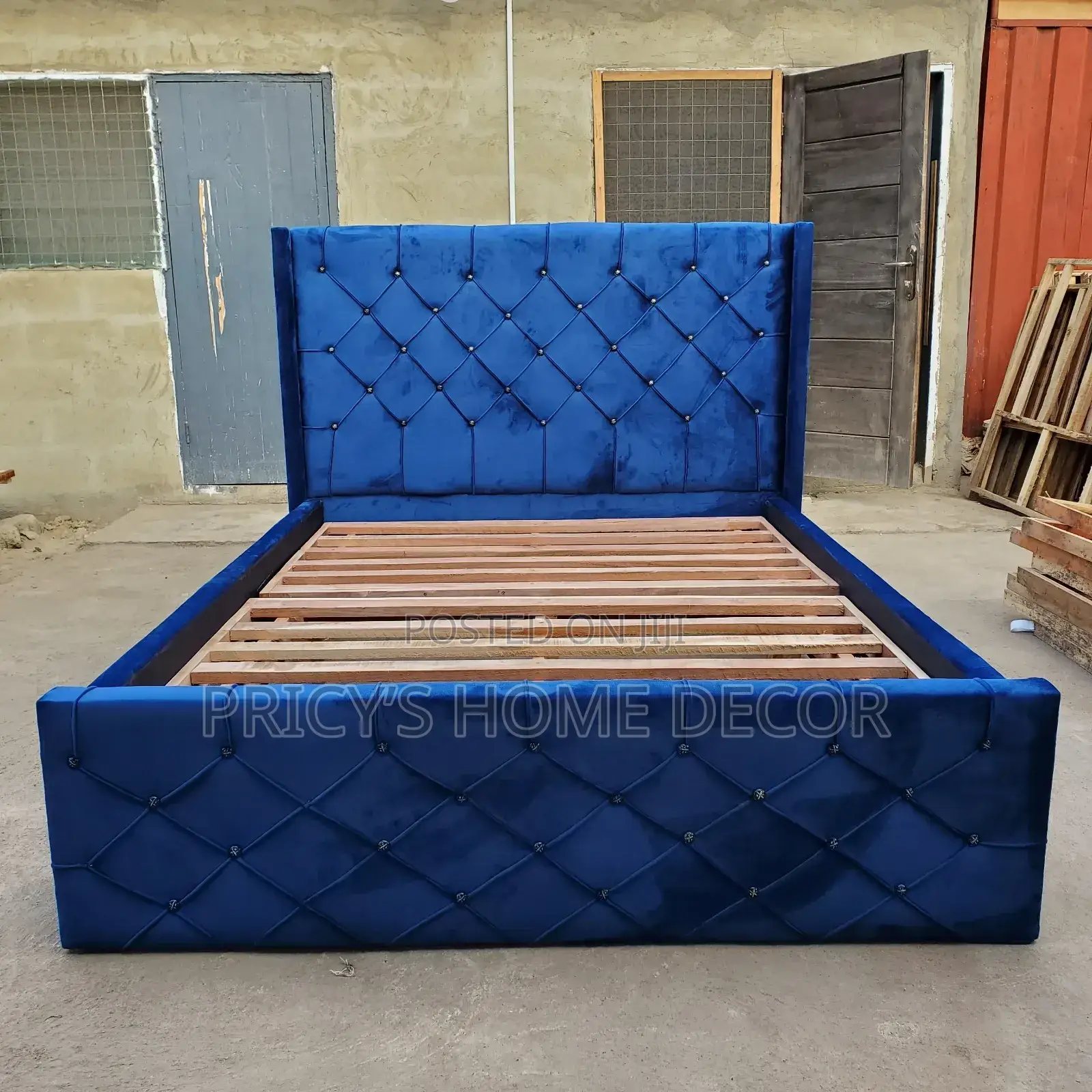 Uplifting Double Bedframe Available in Different Colors