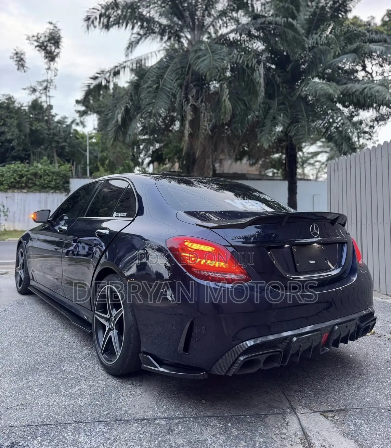 Mercedes-Benz C43 4Matic Sedan AWD (3.0L V6 9AM) 2017 Blue