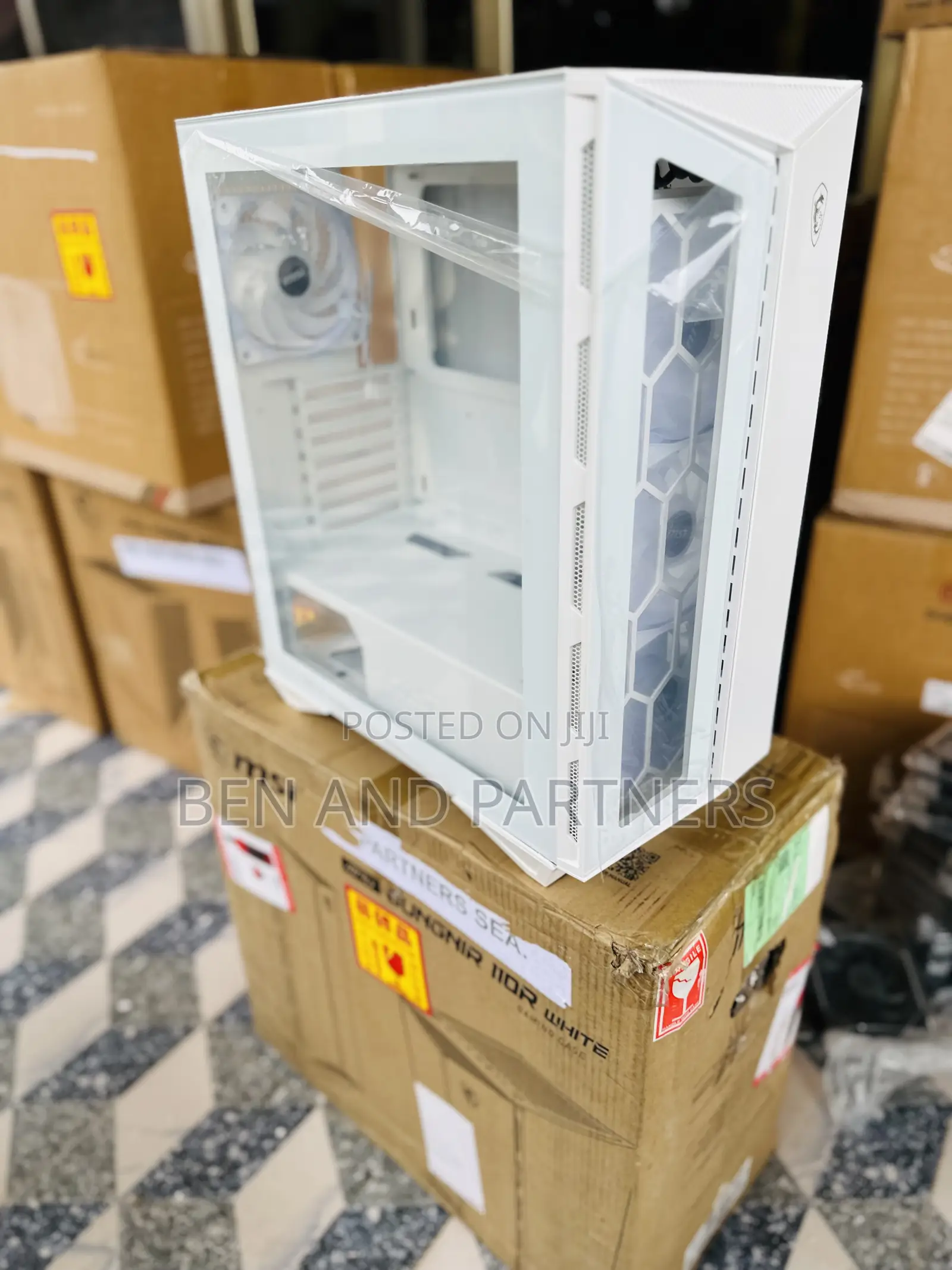 Msi Gugnir 110r Pc Case With 4 Argb Fans