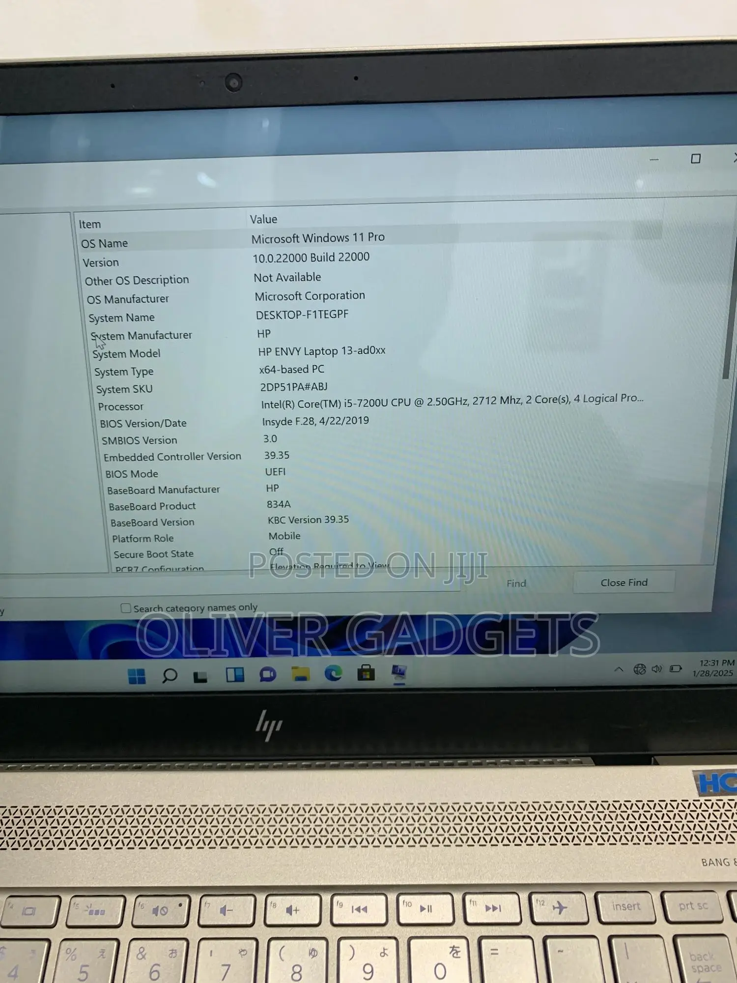 Laptop HP Envy 13 8GB Intel Core I5 SSD 512GB