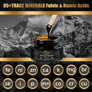 Pure Himalayan Shilajit Resin 600mg Gold Stardard | 50 Servings (30g)