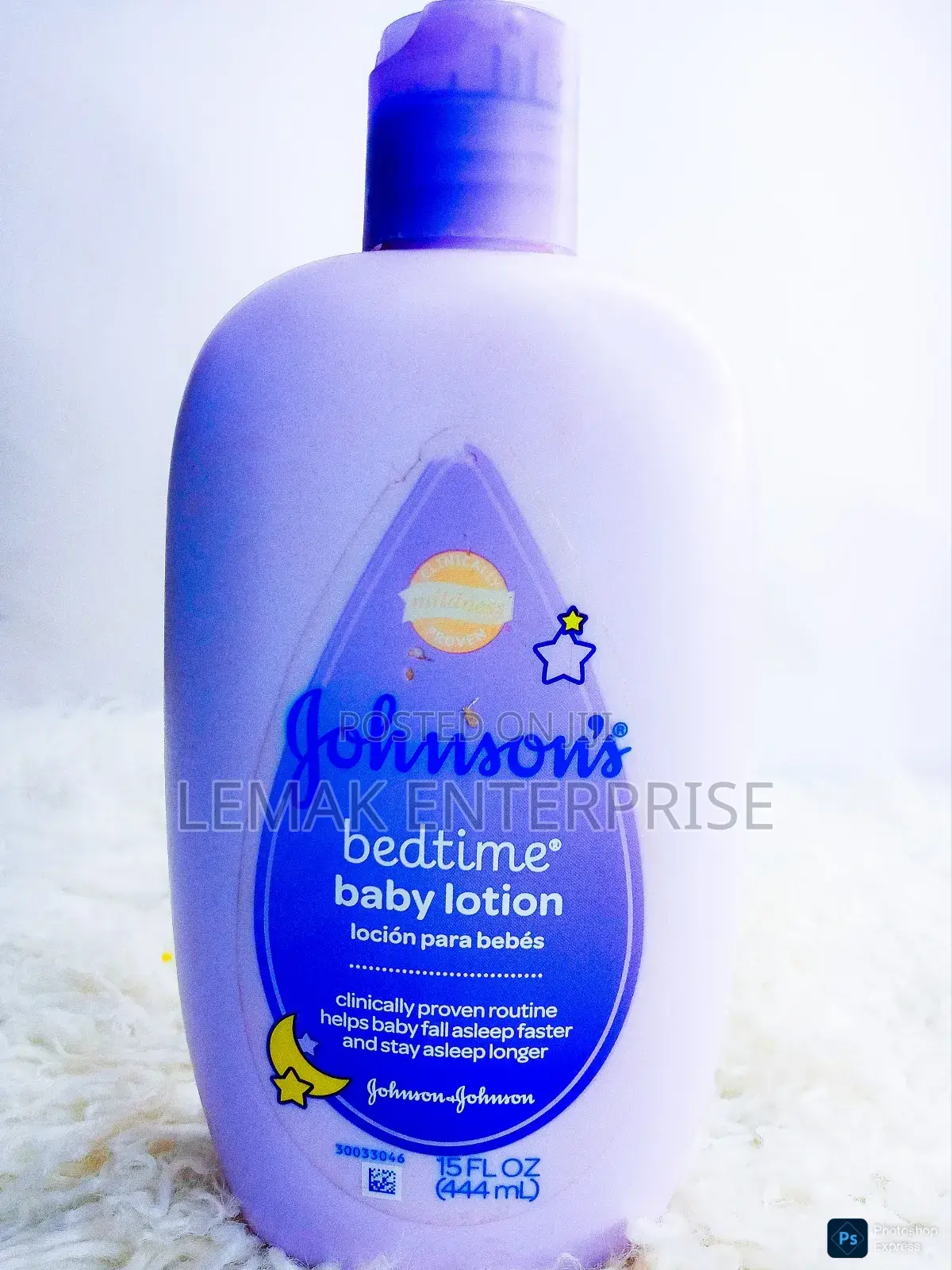 Johnson's Bedtime Baby Lotion 444ml