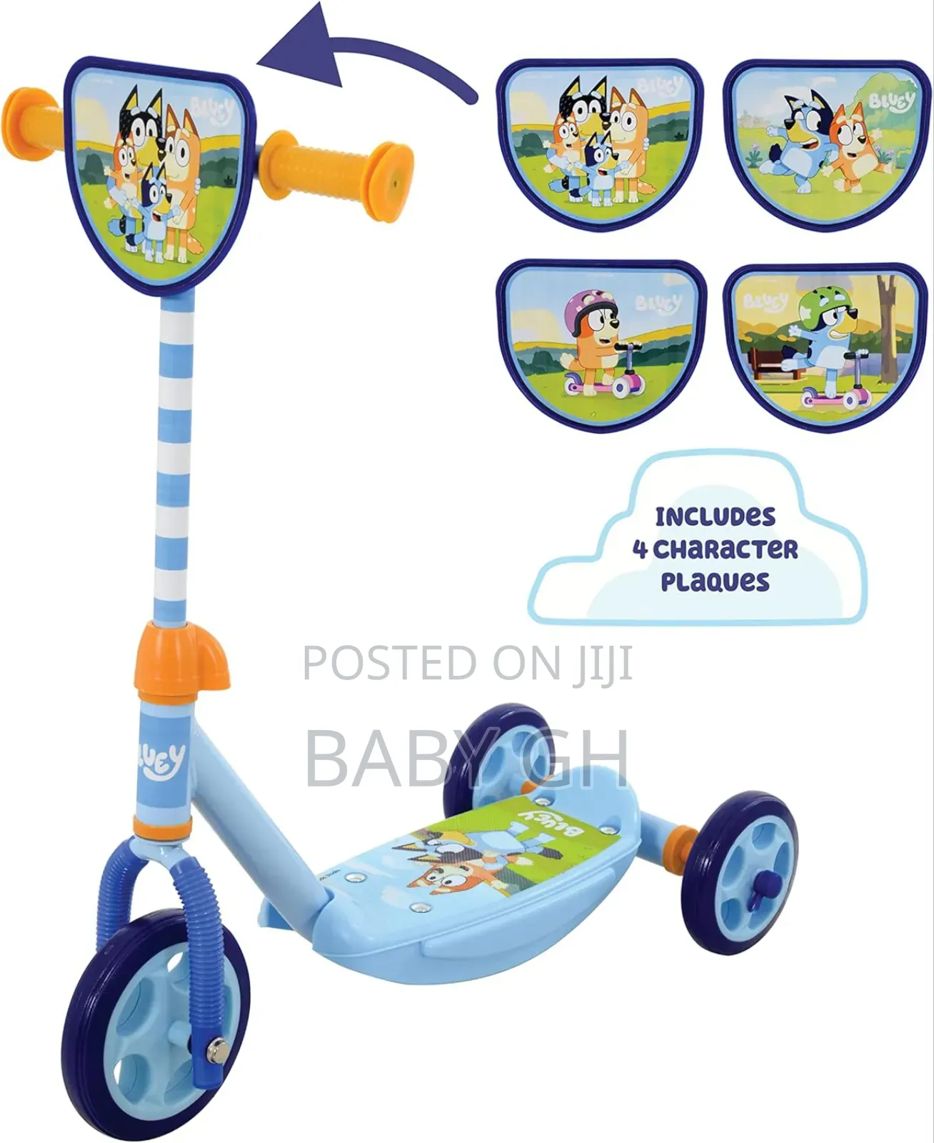 Bluey 3 Wheels Scooter