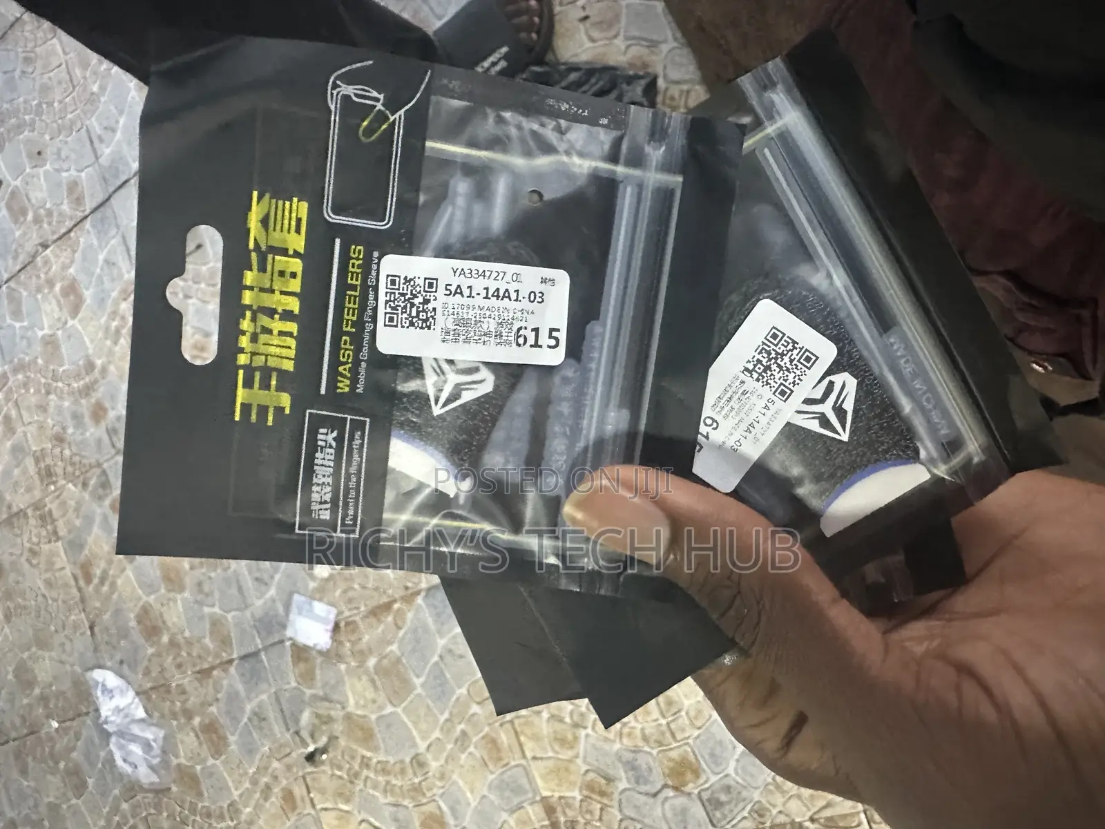 Thumb Finger Sleeves Cover Gaming Gloves Pubg Codm Freefire