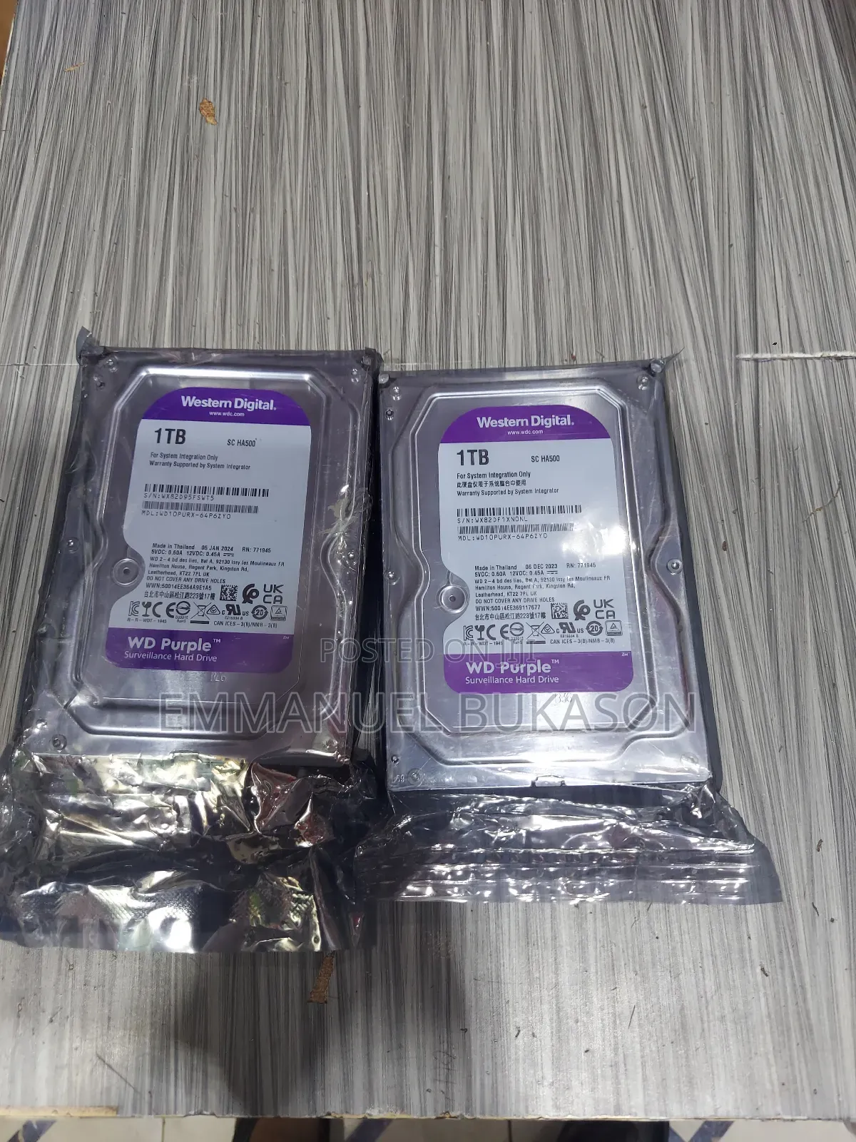 1tb Purple Surveillance Drive