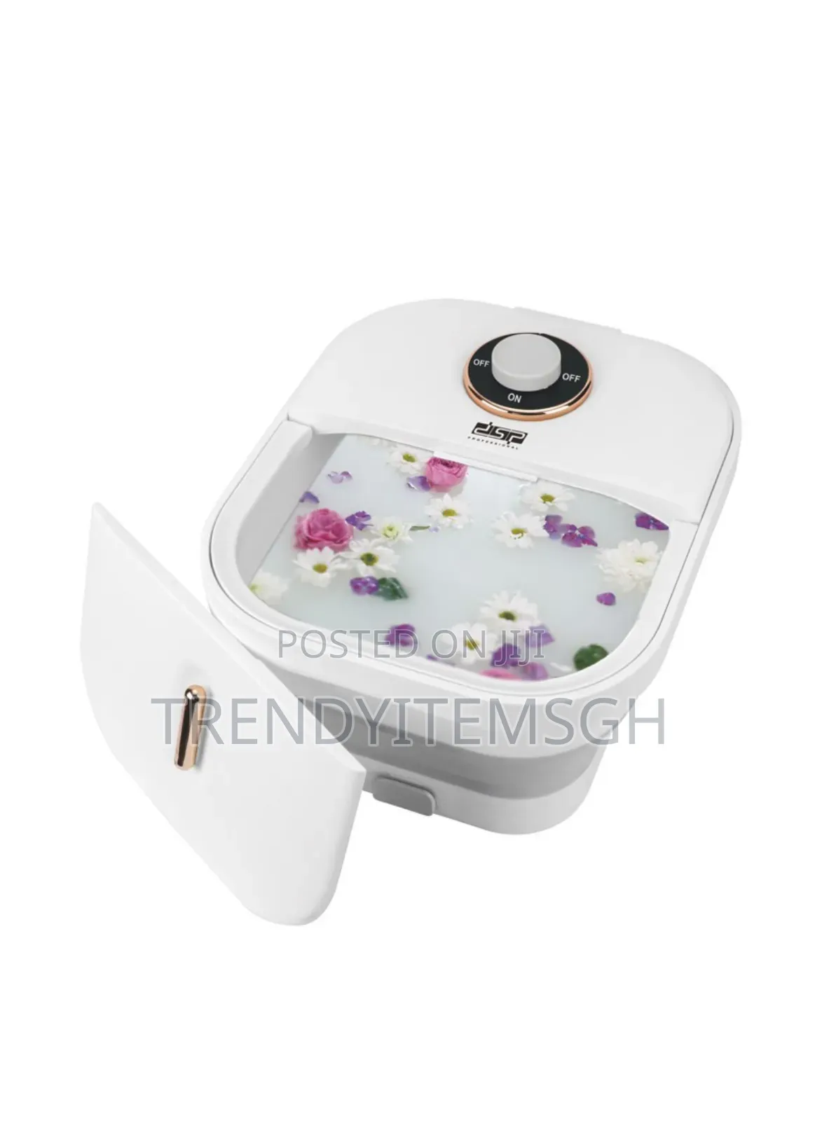 450w Electric Foot Bath With 7.7l Water Tank 8 Massage Rollers