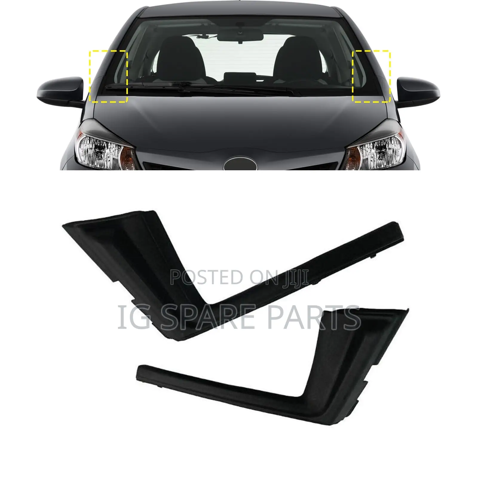 Toyota Yaris/Vitz 2012-2014 Wiper Panel End