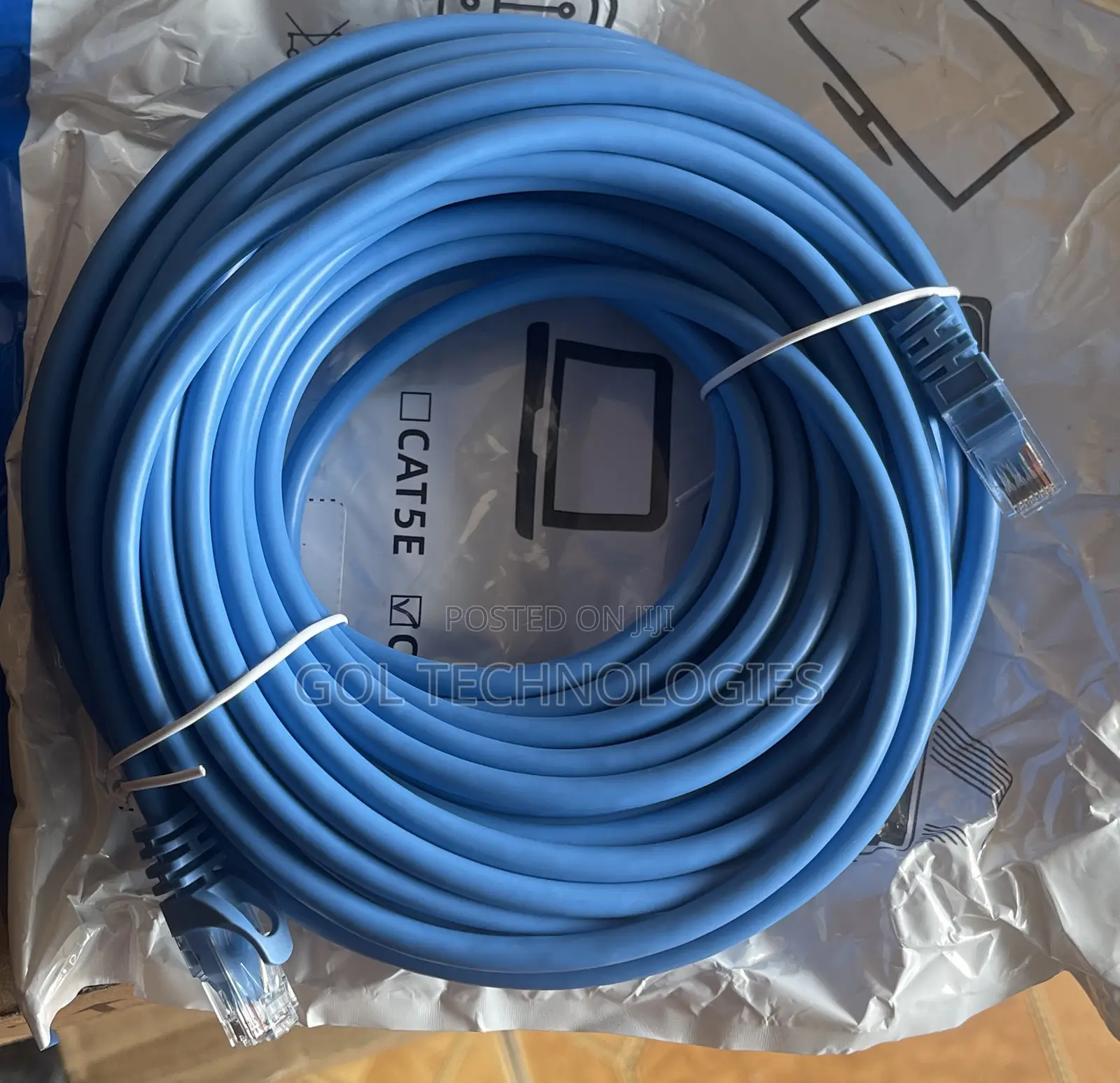 Cat6 Patch Cord 10m Full Copper Cable Ght