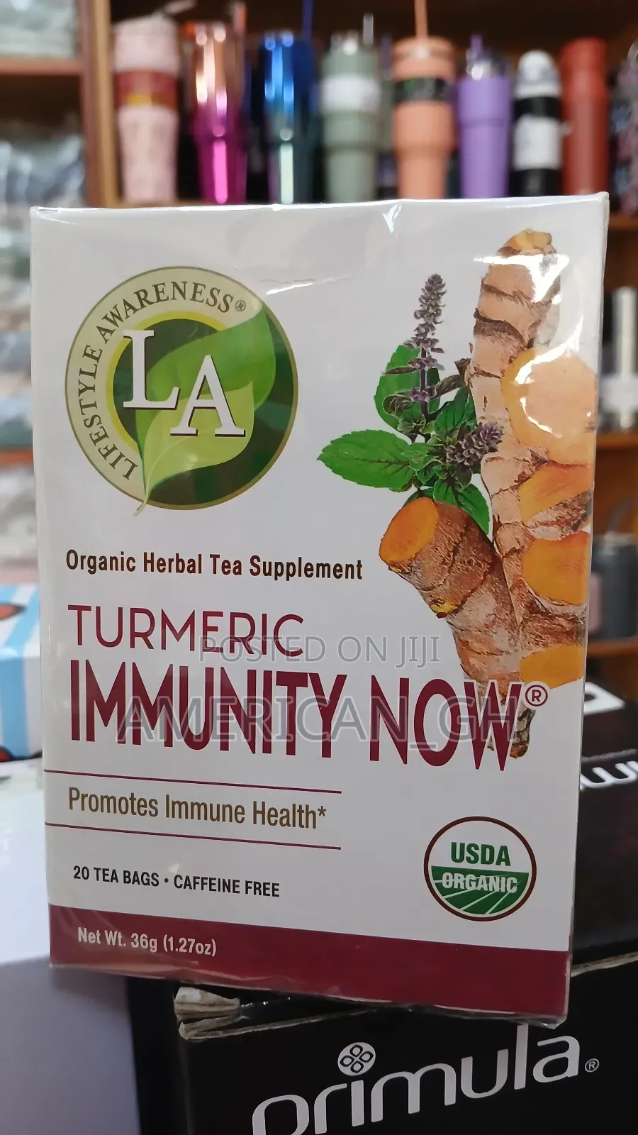Organic Tumeric Immunity Now Herbal Tea