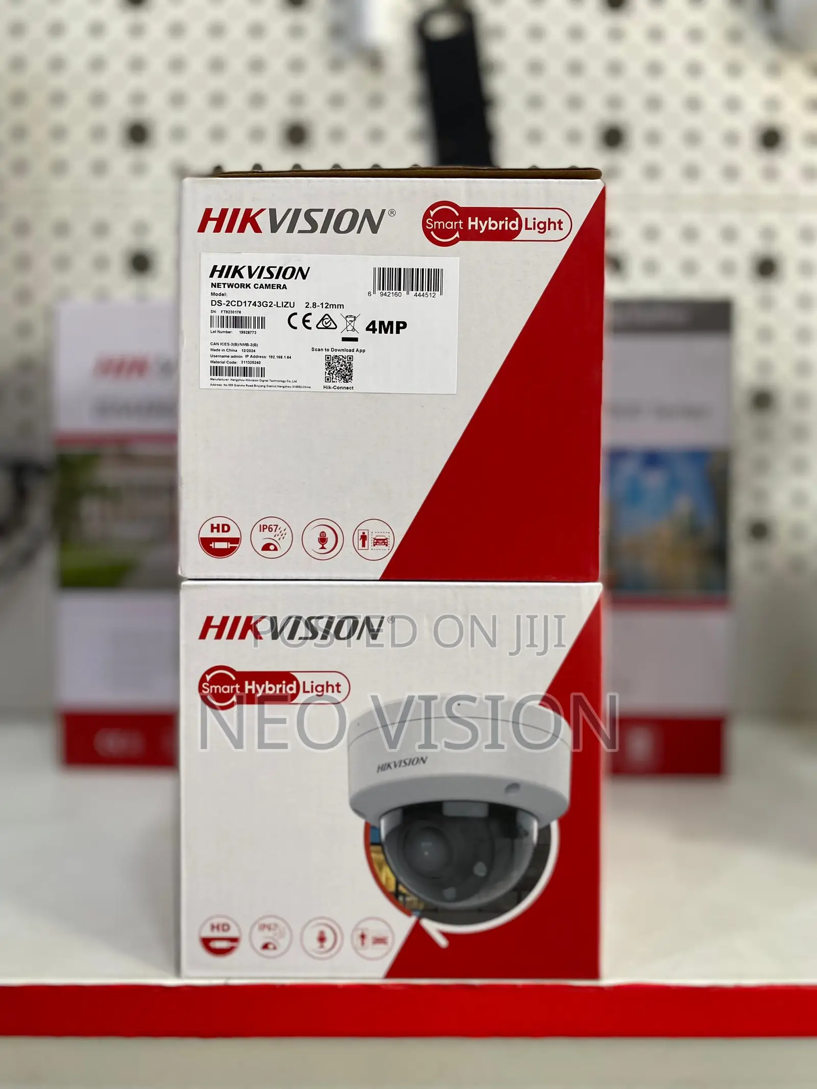 Hikvision 4mp Smart Hybrid Dome