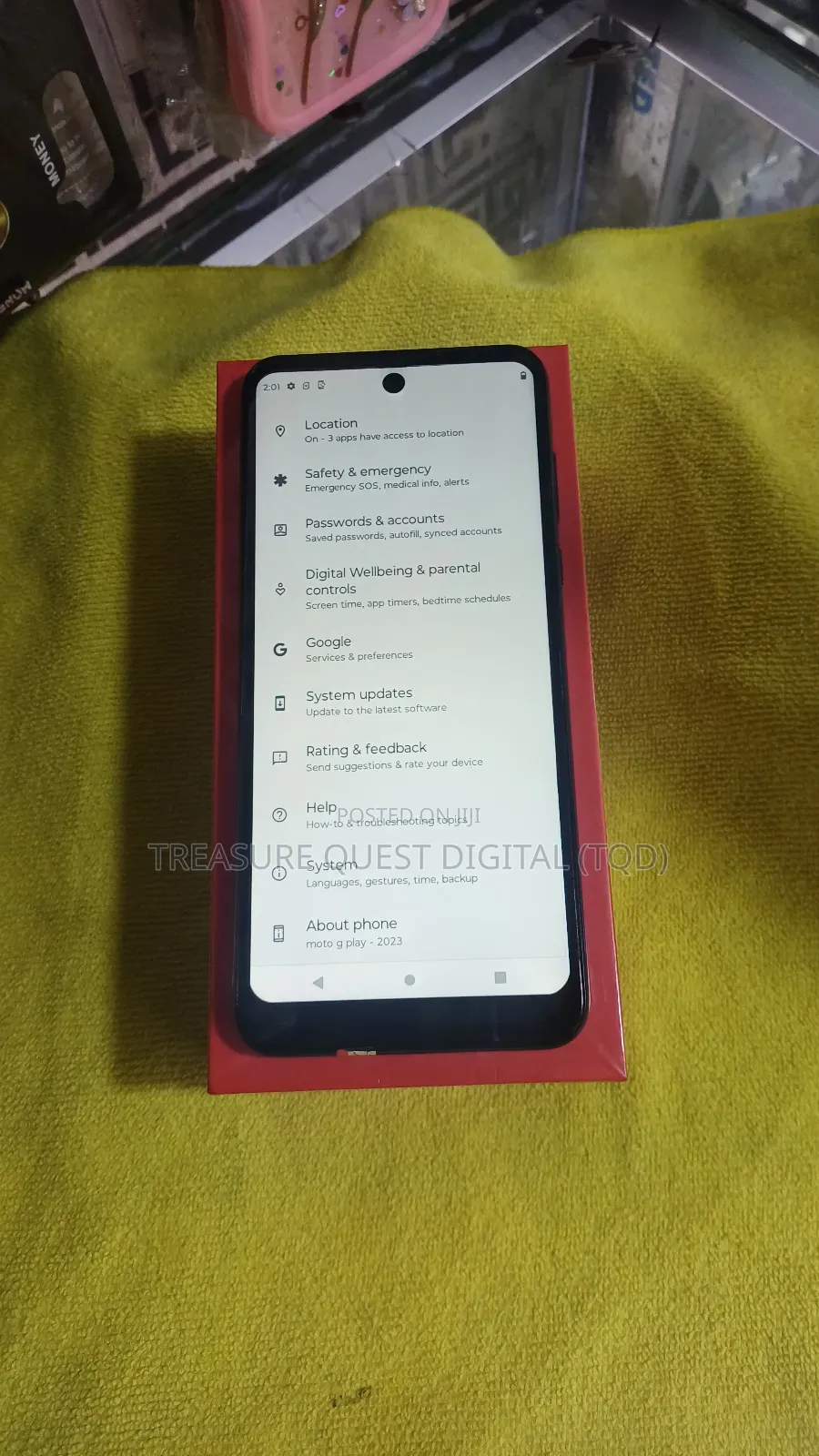 New Motorola Moto G Play (2023) 32 GB Blue