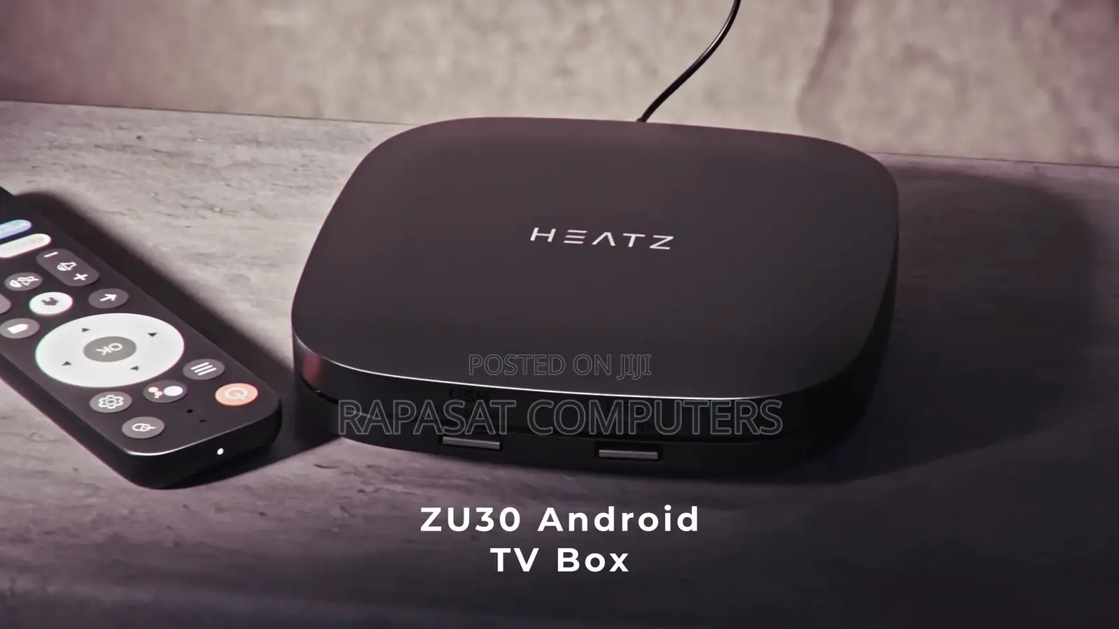 Heatz Zu30 Android Tv Box- Ultra Hd Streaming Smart Box