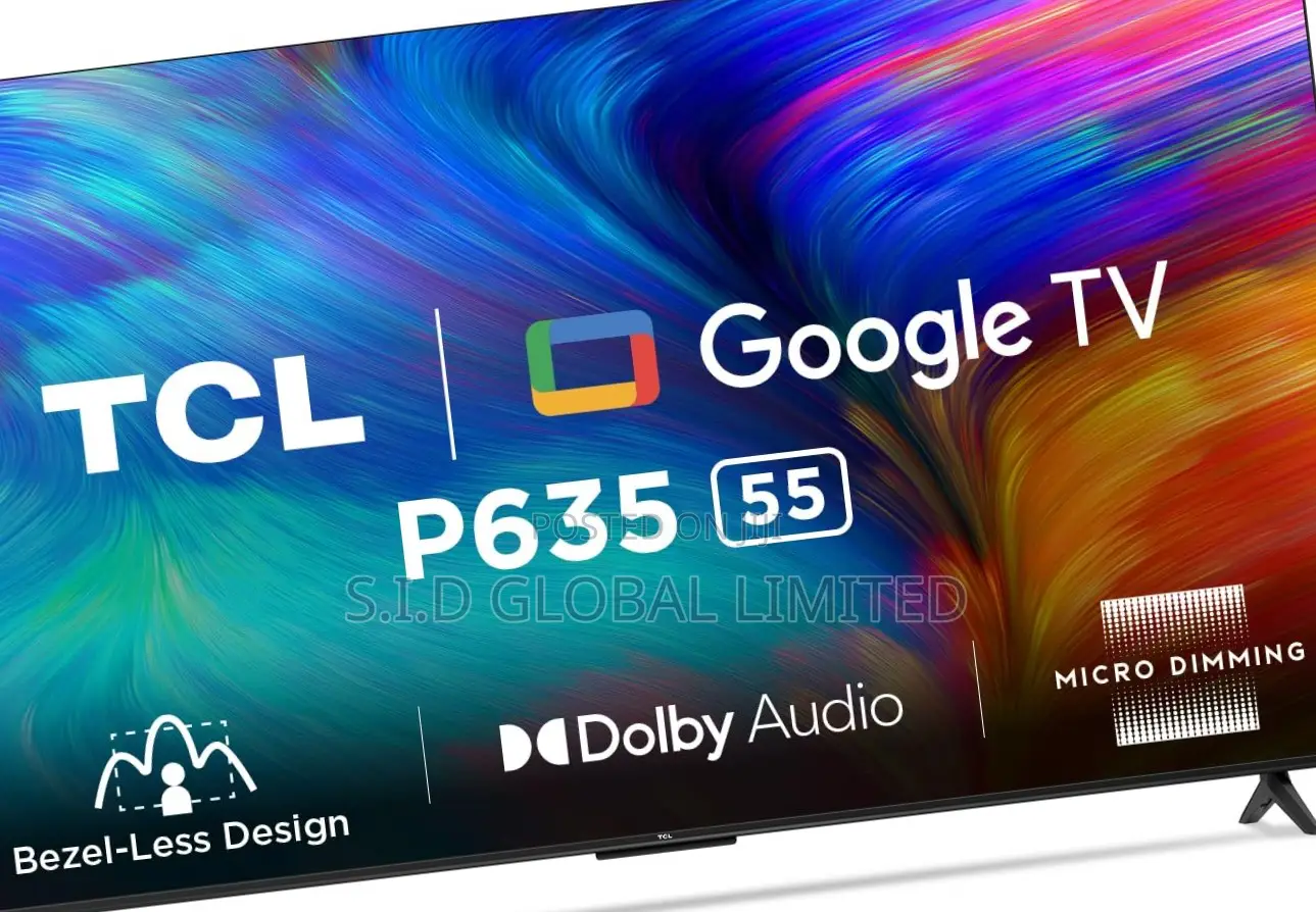 TCL 55′′ Uhd 55p635 Smart Android Tv