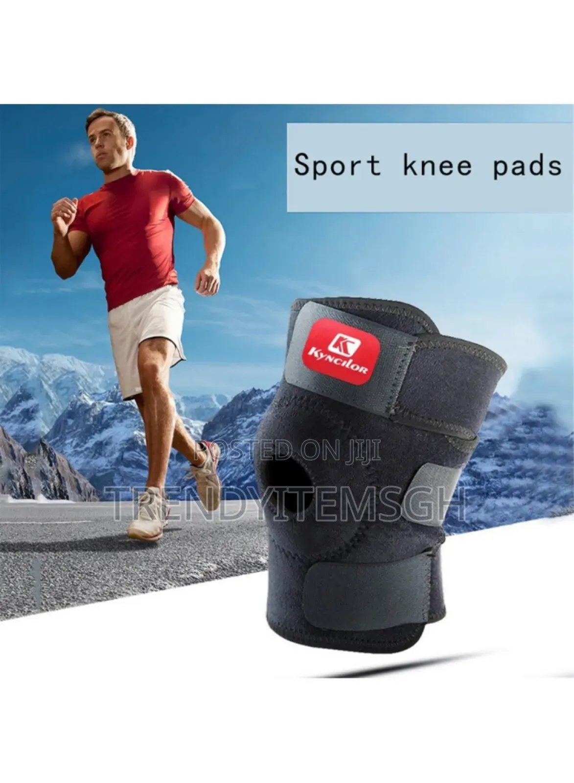 Elastic Knee Support Brace Kneepad Adjustable Knee Pads