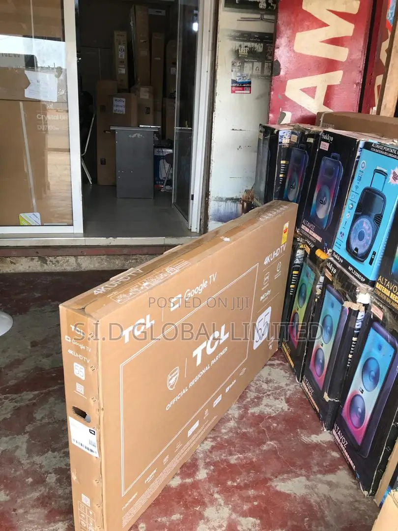 TCL 55" Built-in Google Assistance Smart Tv