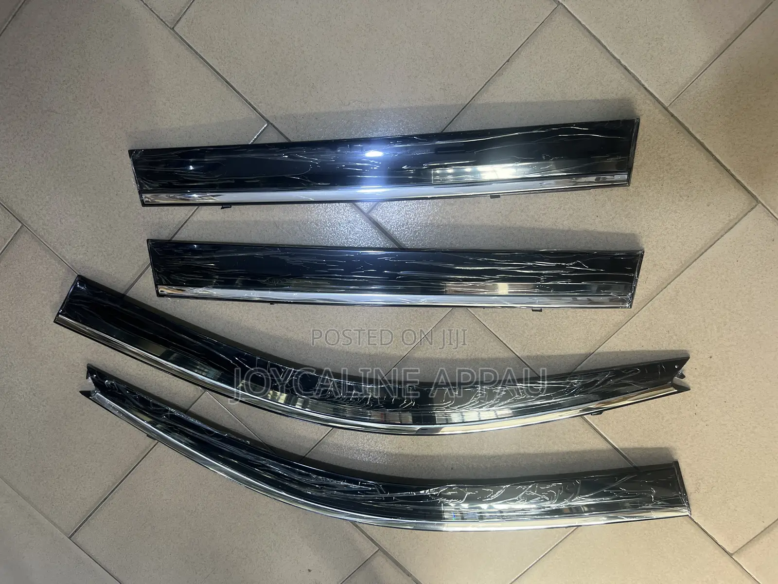 Original Land Cruiser Prado Fj120 Window Visor/Rain Guard 03 to 2009