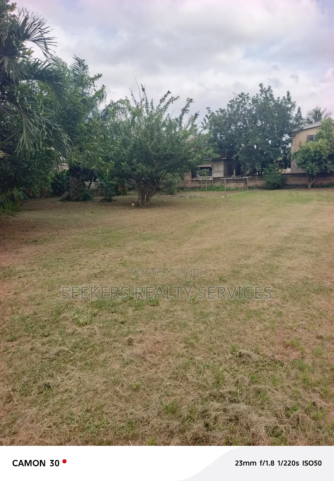 One Tiled Plot of Land for Sale at Abokobi-Boye