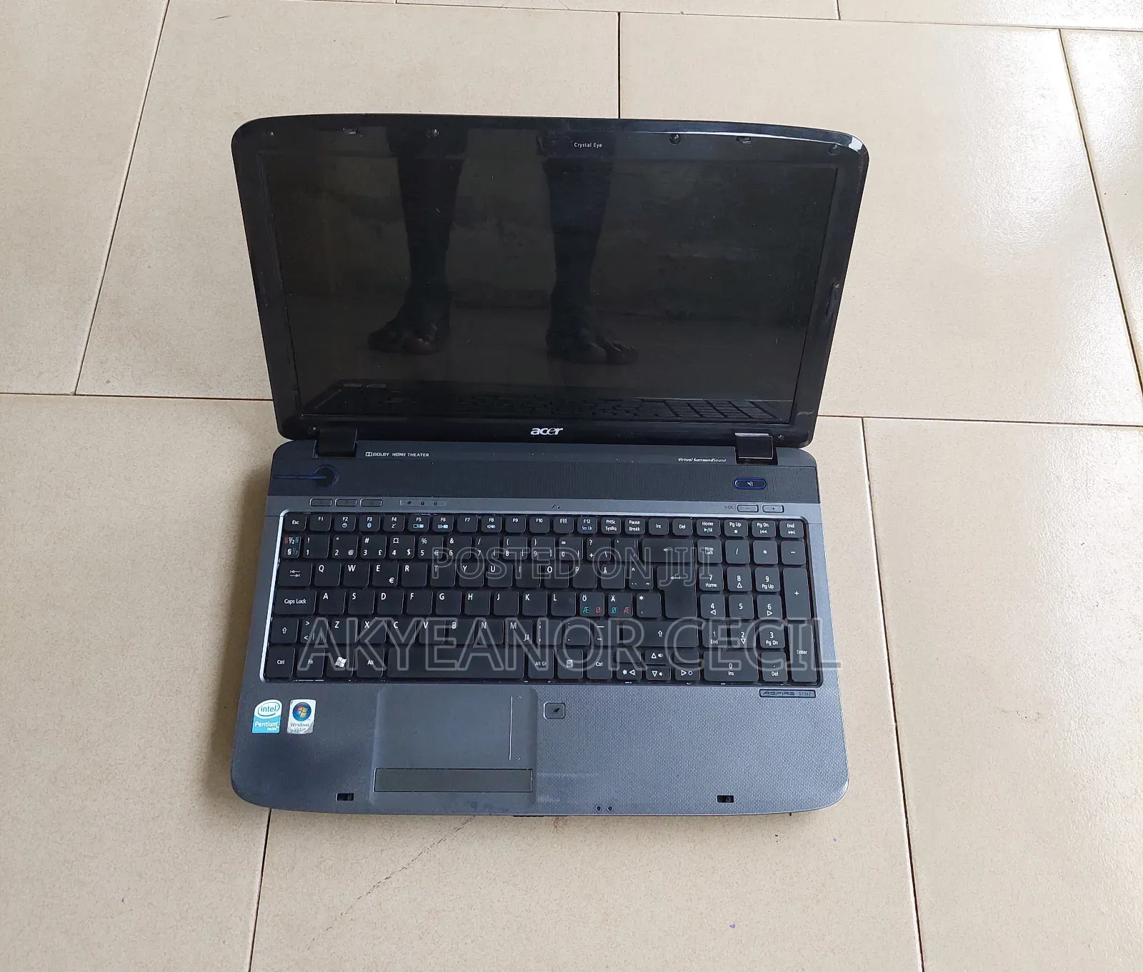 Laptop Acer Aspire 5738 4GB Intel Core 2 Duo HDD 320GB