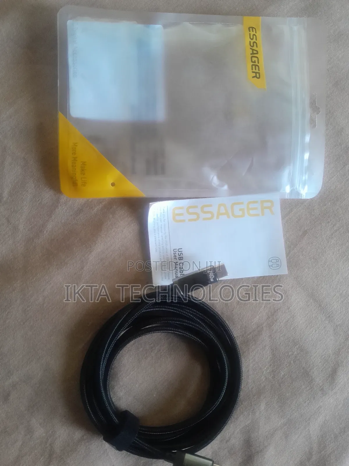 Essager 240w Usb-c To Usb-c Cable – Pd 3.1 Fast Charging Beast