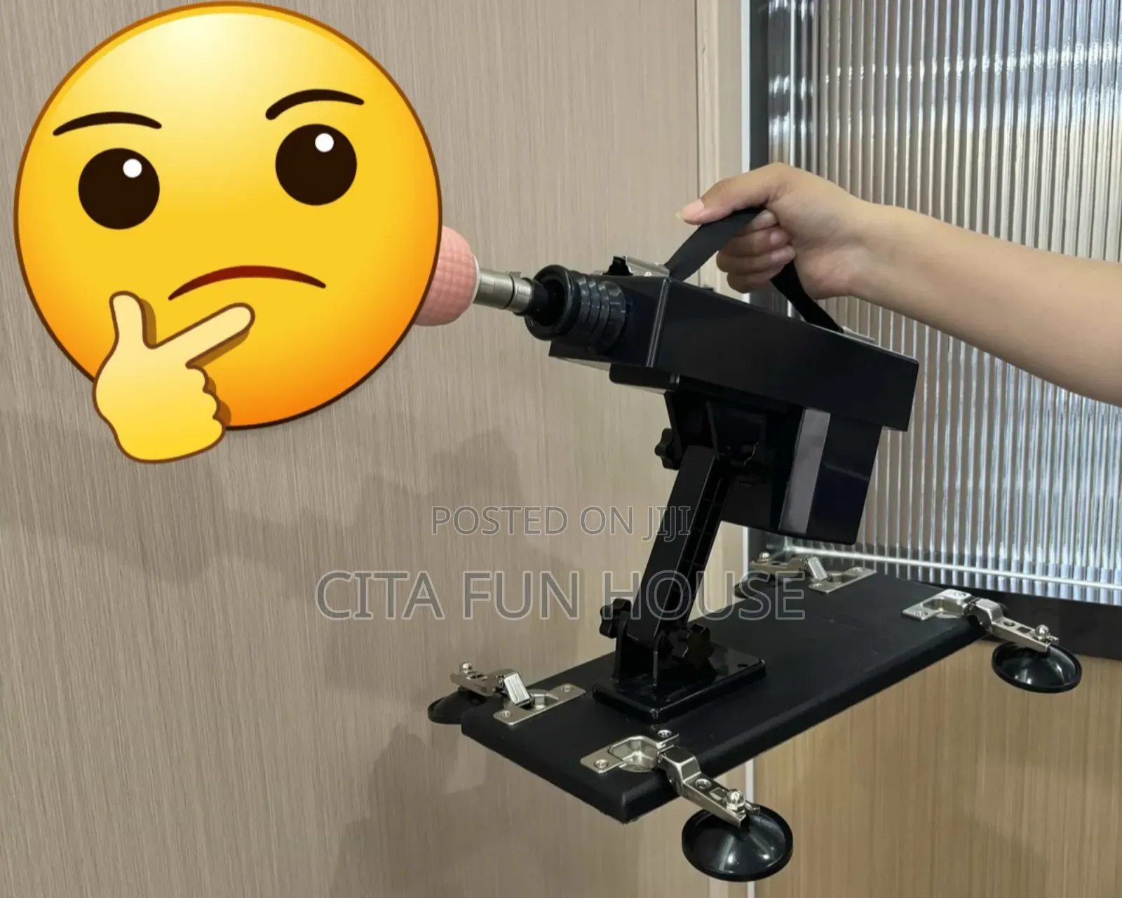 Automatic Thrusting Sex Machine Gun With 2 Dildos