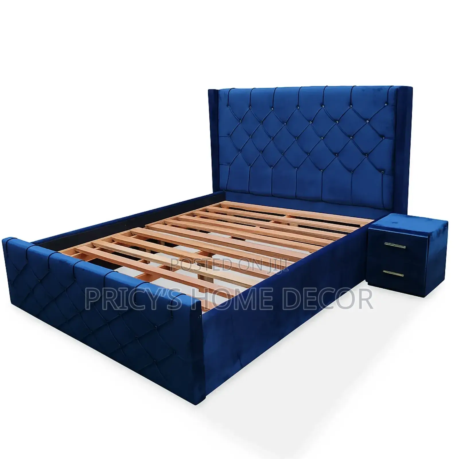 Elegant Foreign Double Bedframe 60x80 Available in Different Colors
