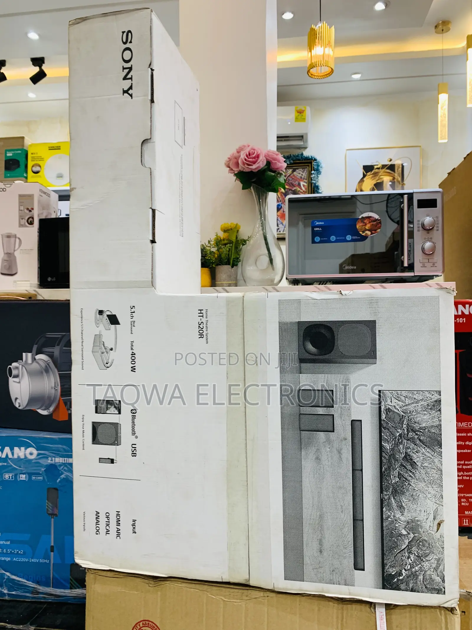 Experience Sony 5.1ch Sounds Bar 400w
