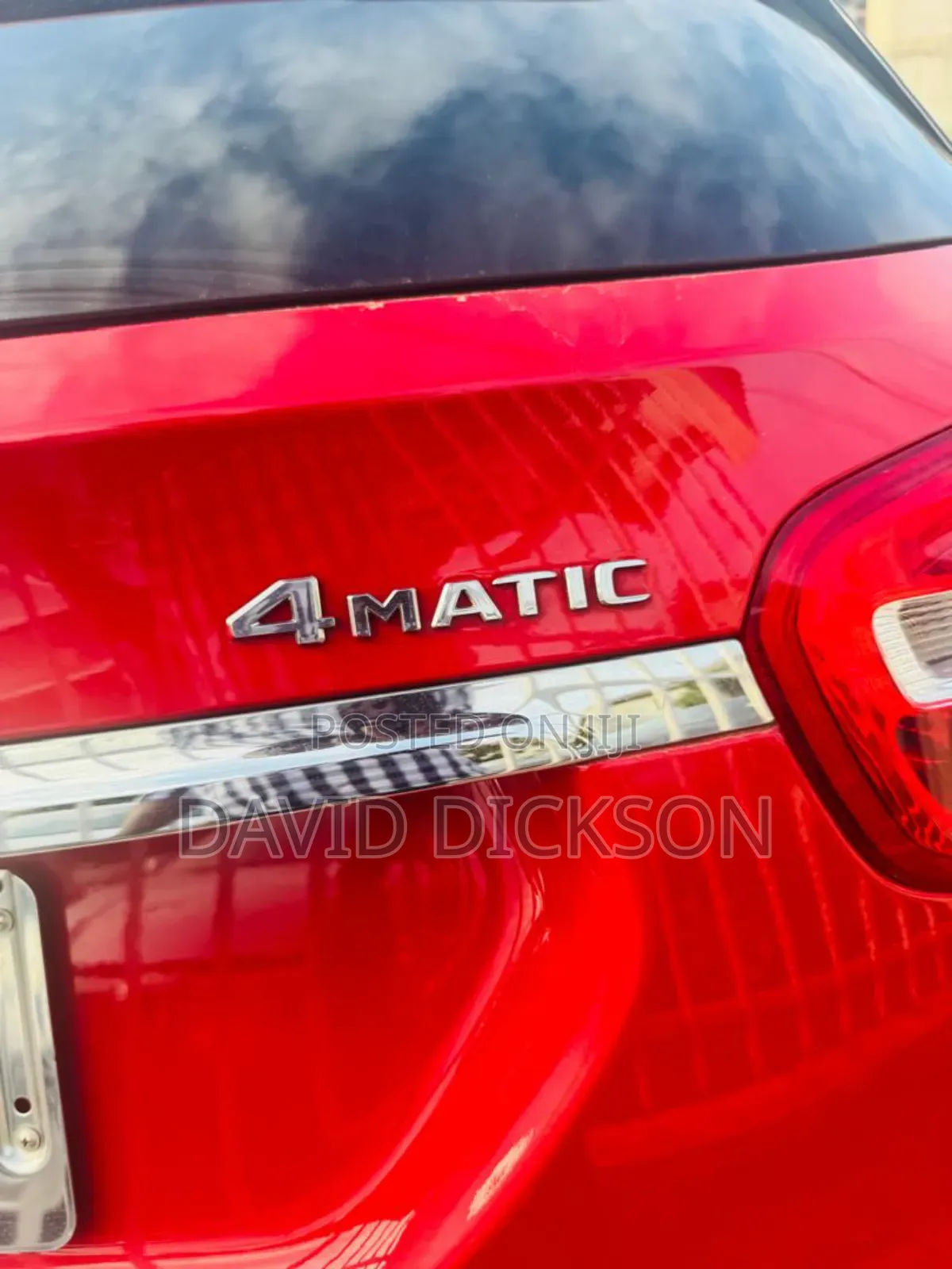 Mercedes-Benz GLA 250 2018 Red