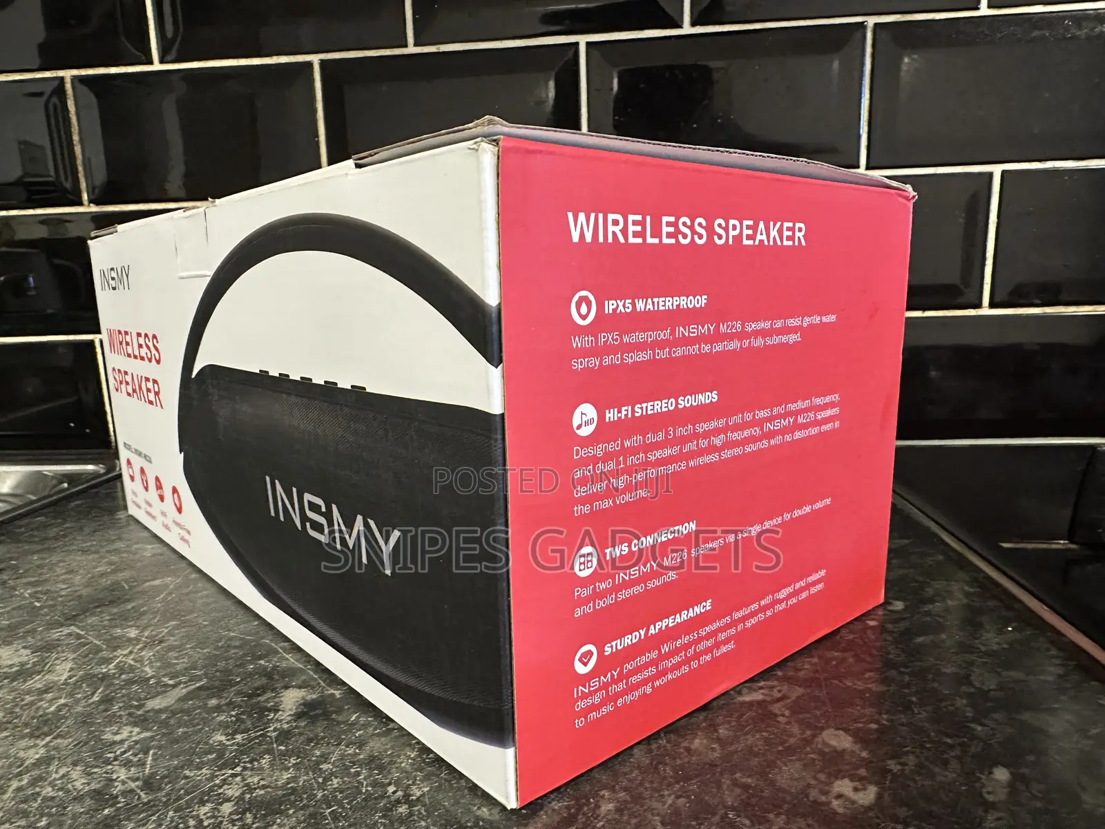 Insmy M226 Portable Bluetooth Speaker