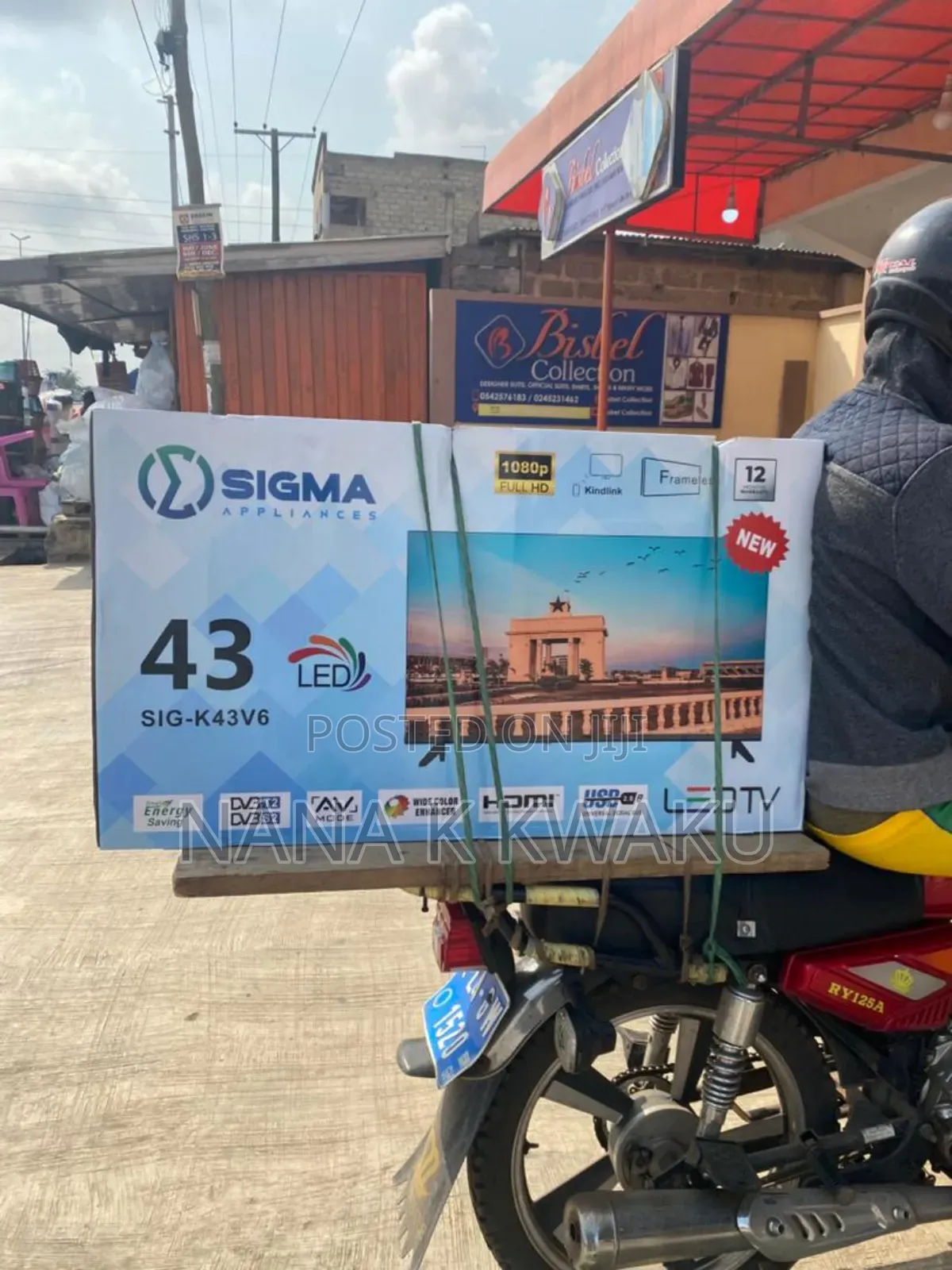 We Do Delivery Sigma 43inches Digital Satellite Tv