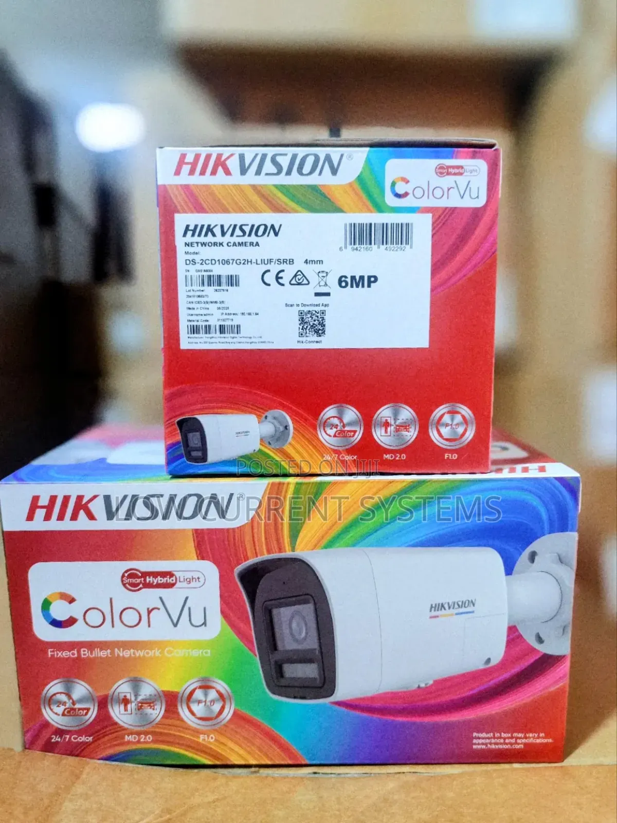 Hikvision Ip Colorvu SRB 6mp Two Ways Audio Camera
