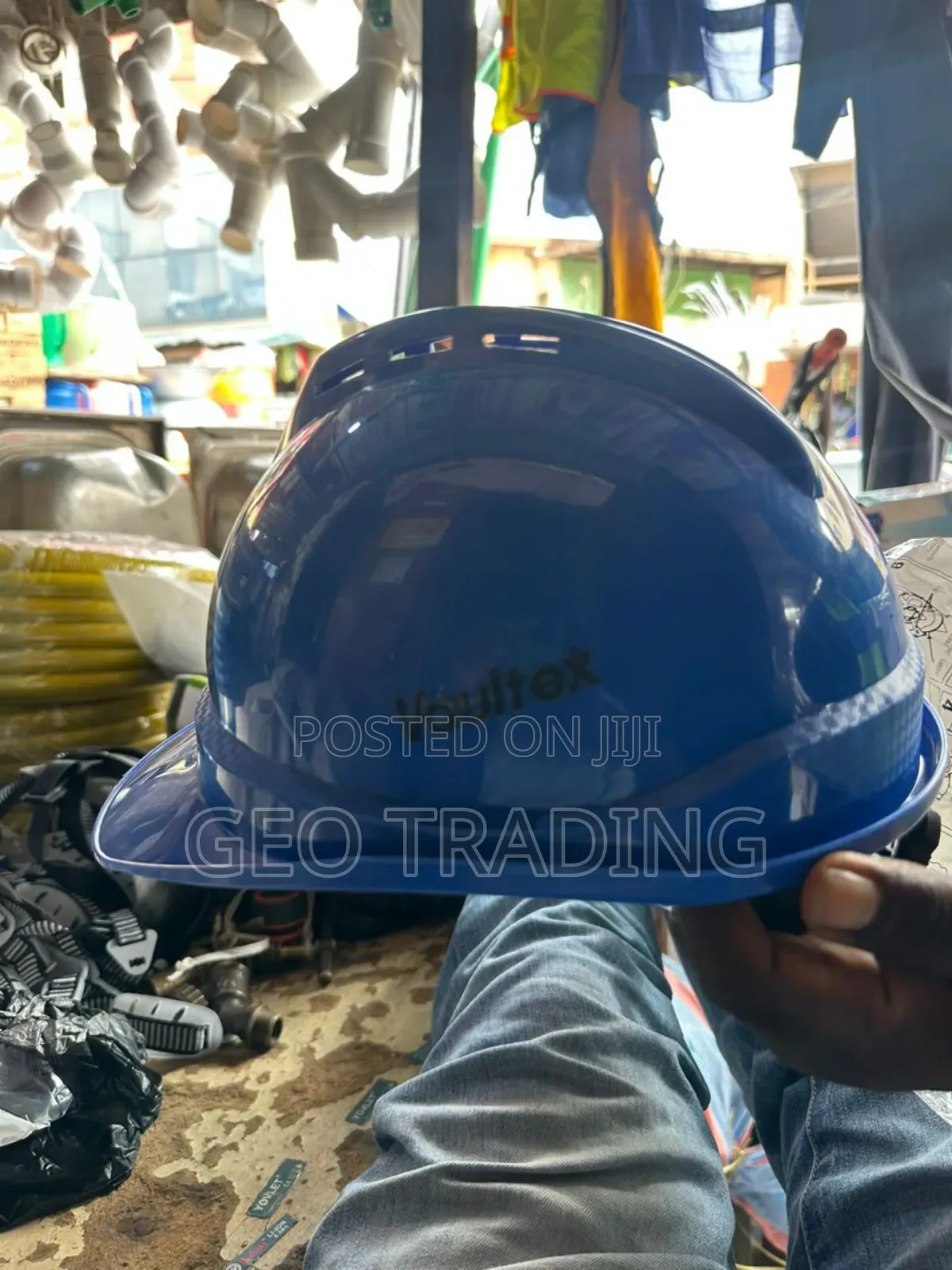 Safety Helmet With Vent