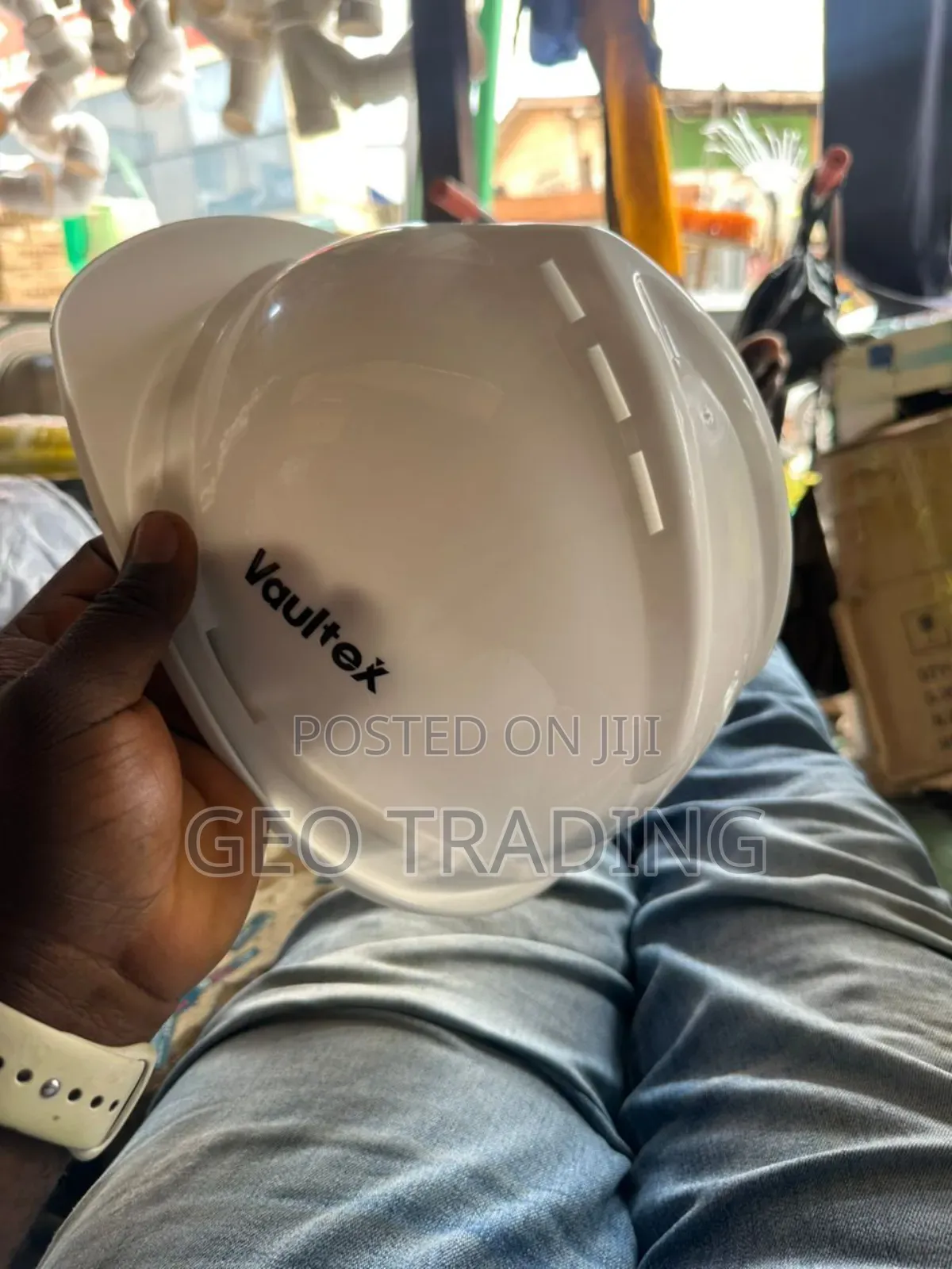 Safety Helmet With Vent