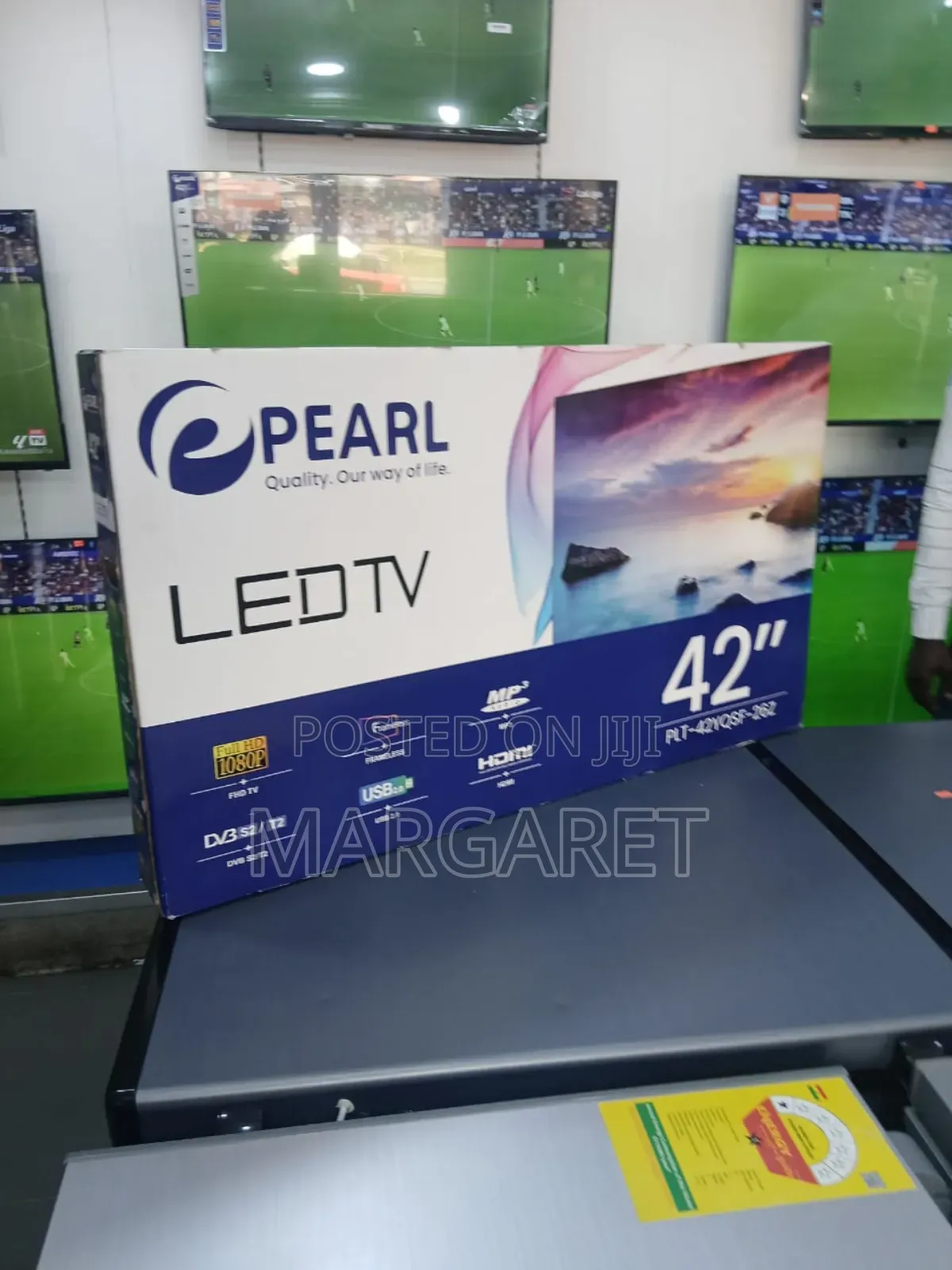 Pearl, the Champion 42 Inches Digital Satellite Tv