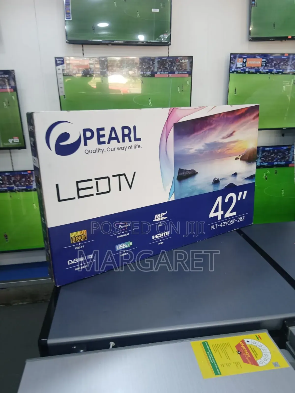 Pearl, the Champion 42 Inches Digital Satellite Tv