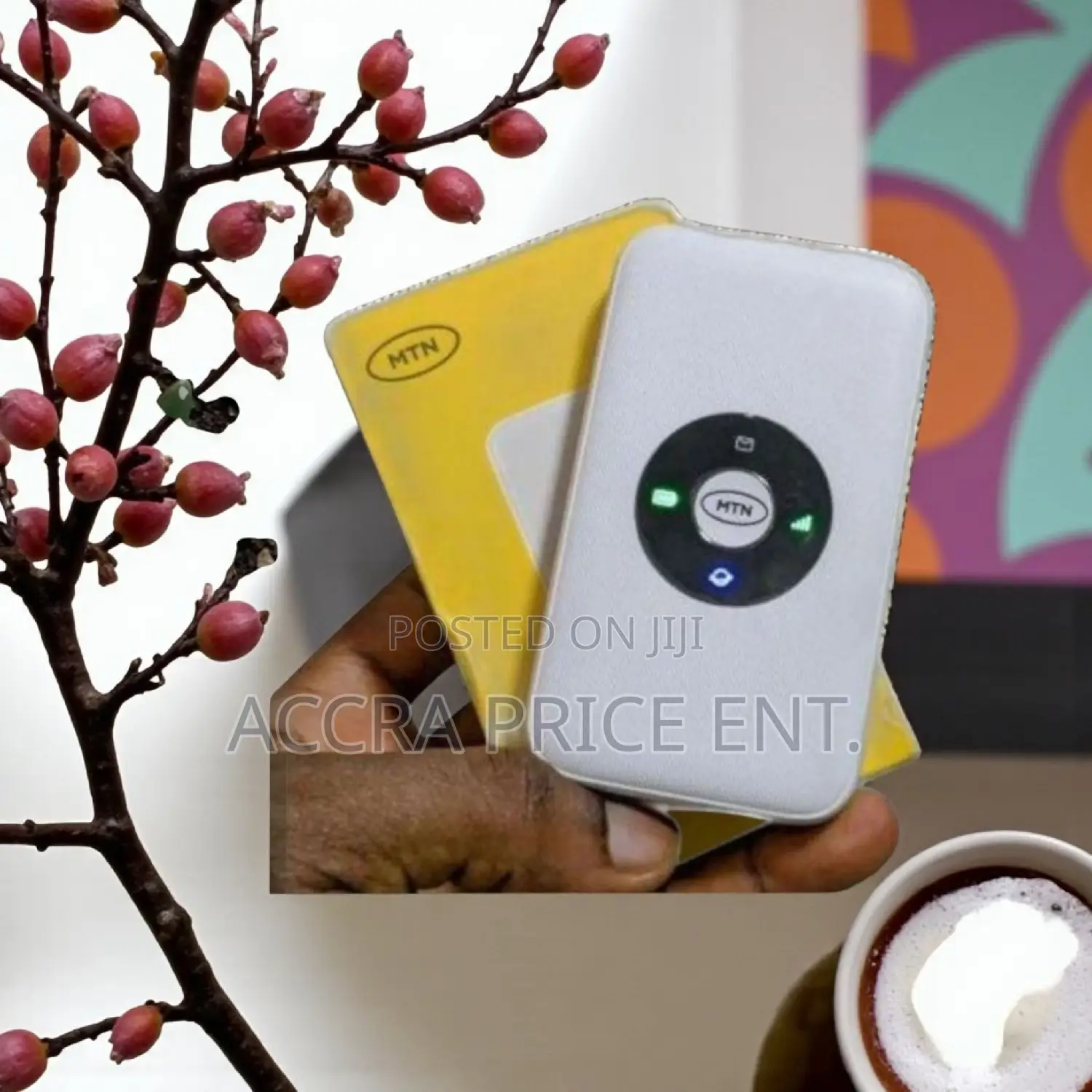 Zte MTN 4g Universal Pocket Mifi-White (87666)