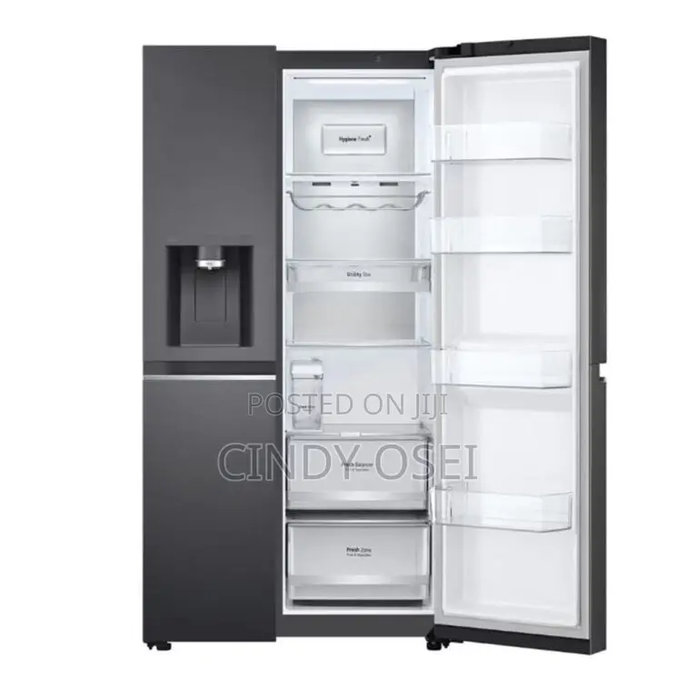 Lg Gc-Gc-L257klkw 674l Silver Color Water Dispenser French Door Fridge