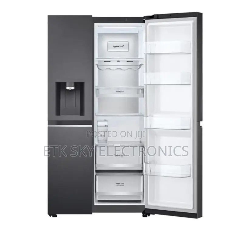 Lg Gc-Gc-L257klkw 674l Silver Color Water Dispenser French Door Fridge