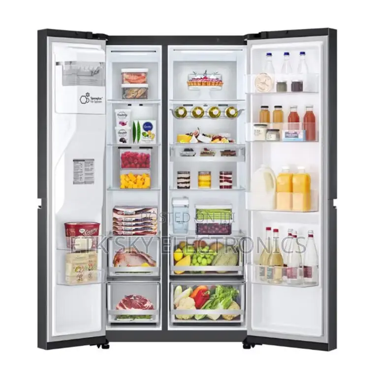 Lg Gc-Gc-L257klkw 674l Silver Color Water Dispenser French Door Fridge