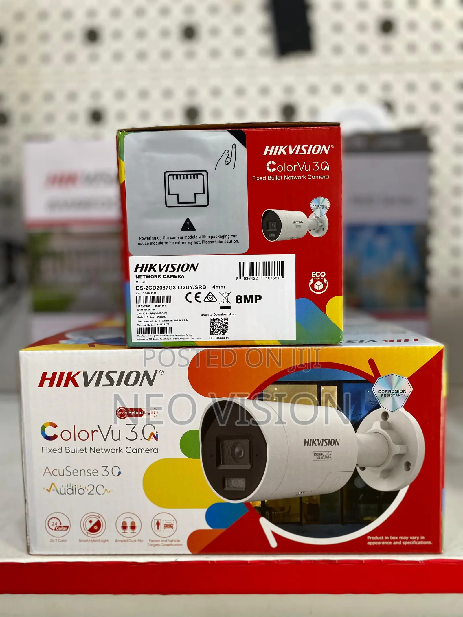 Hikvision 8mp Acusense Colorvu Bullet