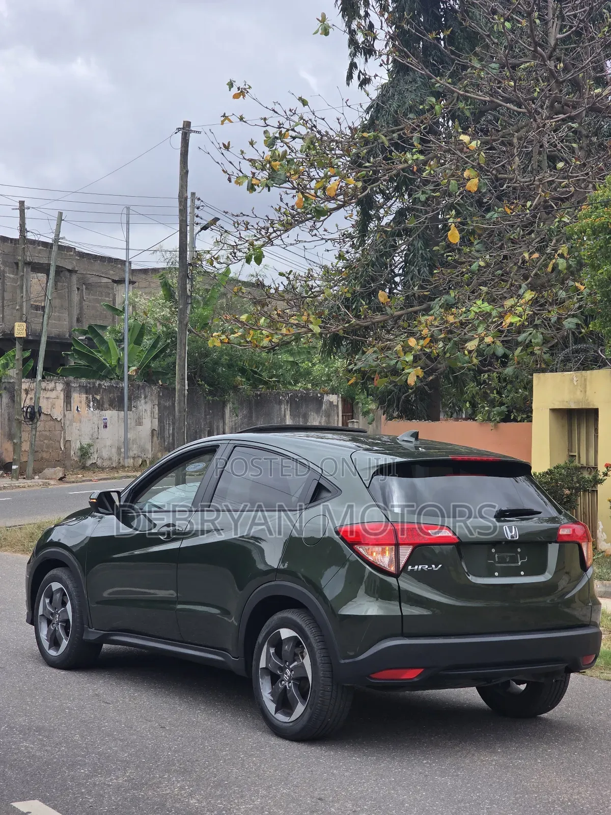 Honda HR-V EX-L w/Navigation AWD 2018 Green