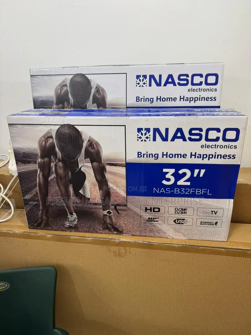 Nasco 32 Inches Digital Sattellite Flat Fhd Television Nas-b32fbfl