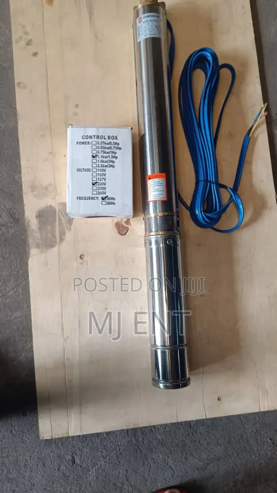 Borehole Deep Well Pump 2hp, 1.5hp