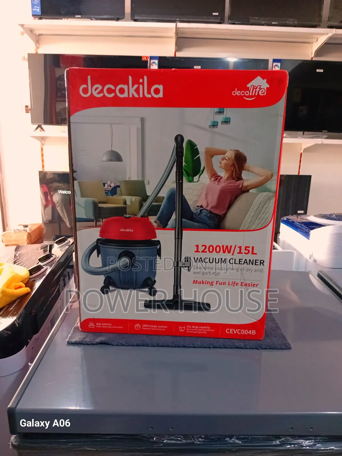 Quick Vac Decakila 1200w Vacuum Cleaner Decakila 1200w Vacuum Cleaner