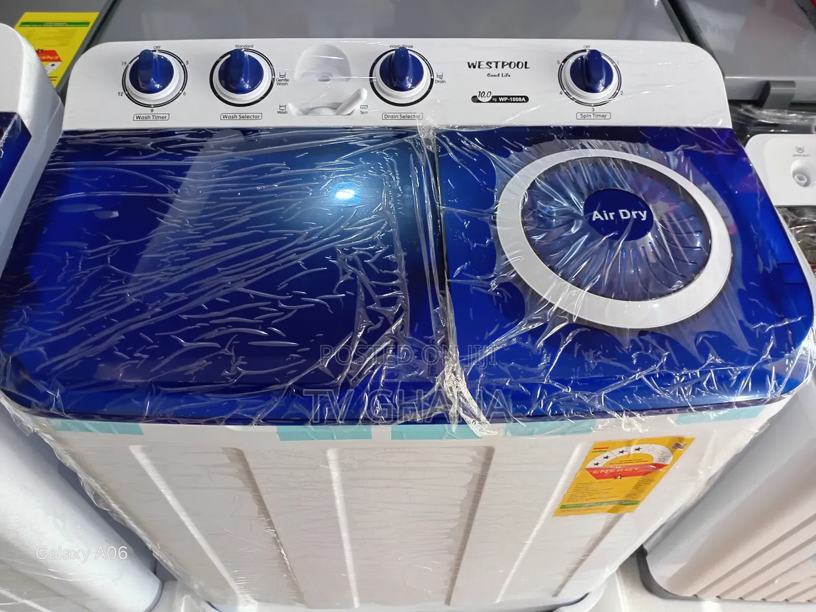 Durable Westpool 10kg Top Load Washing Machine