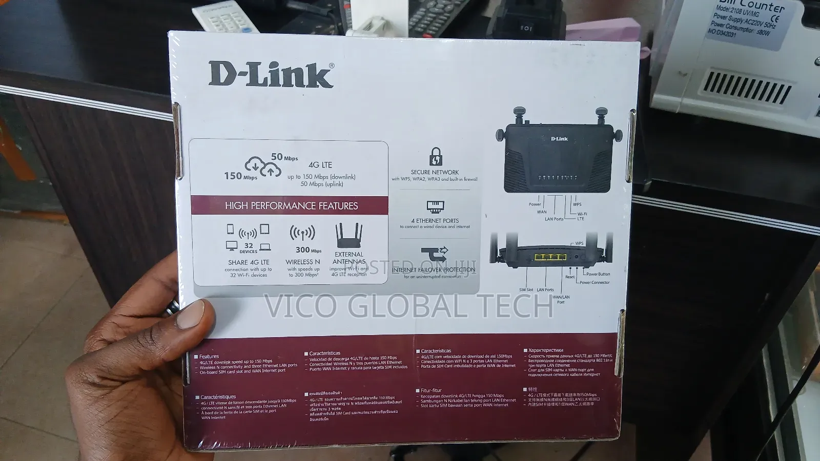 D-Link 4g Sim Router DWR-M920