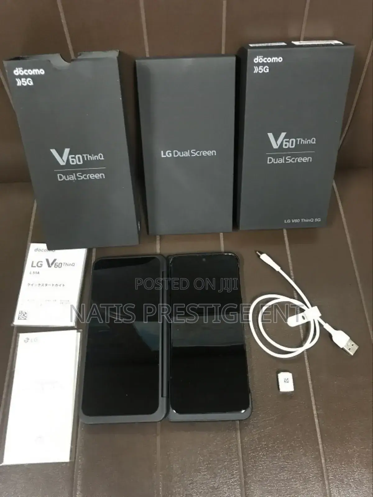 New LG V60 ThinQ 5G 256 GB Black