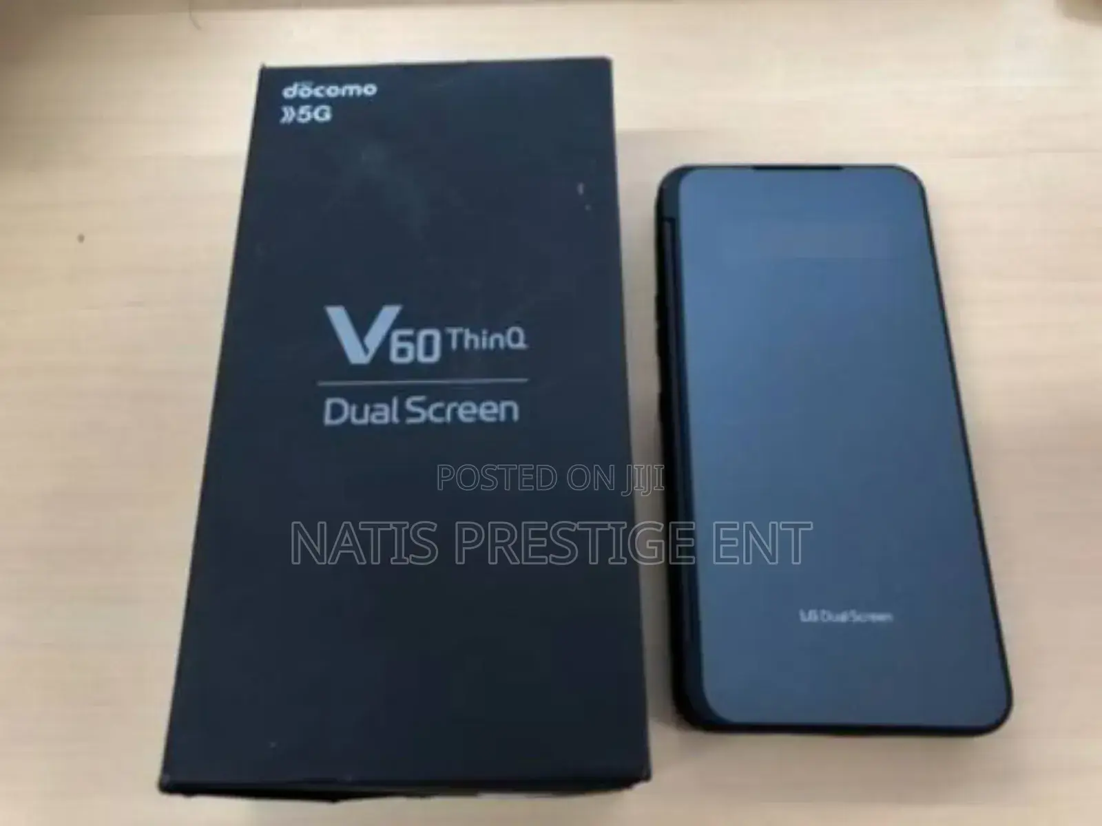 New LG V60 ThinQ 5G 256 GB Black